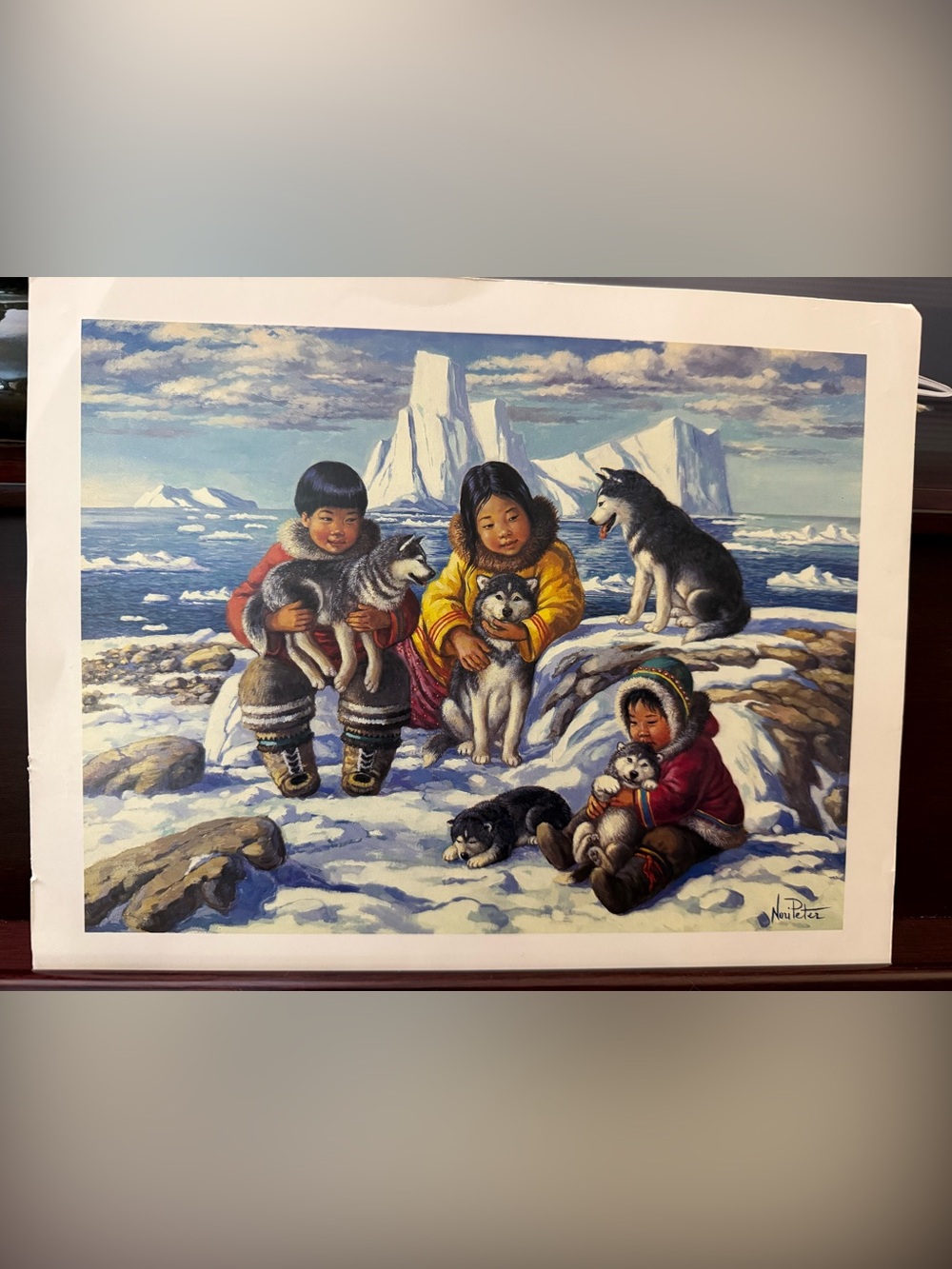 Amongst Friends - Nori Peter Print -